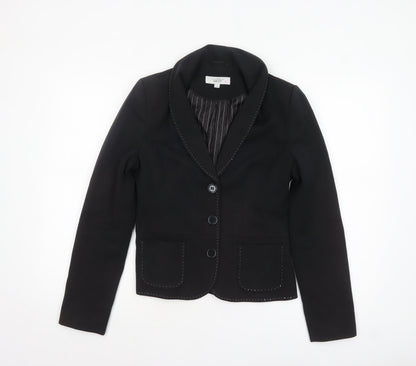 Womens UK Size 8 NEXT Regular Black Blazer