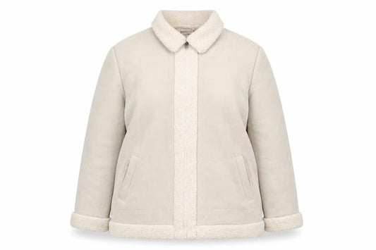 Womens UK Size XL Bonmarché Beige Basic Jacket
