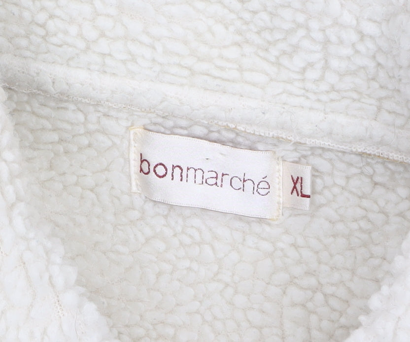 Womens UK Size XL Bonmarché Beige Basic Jacket