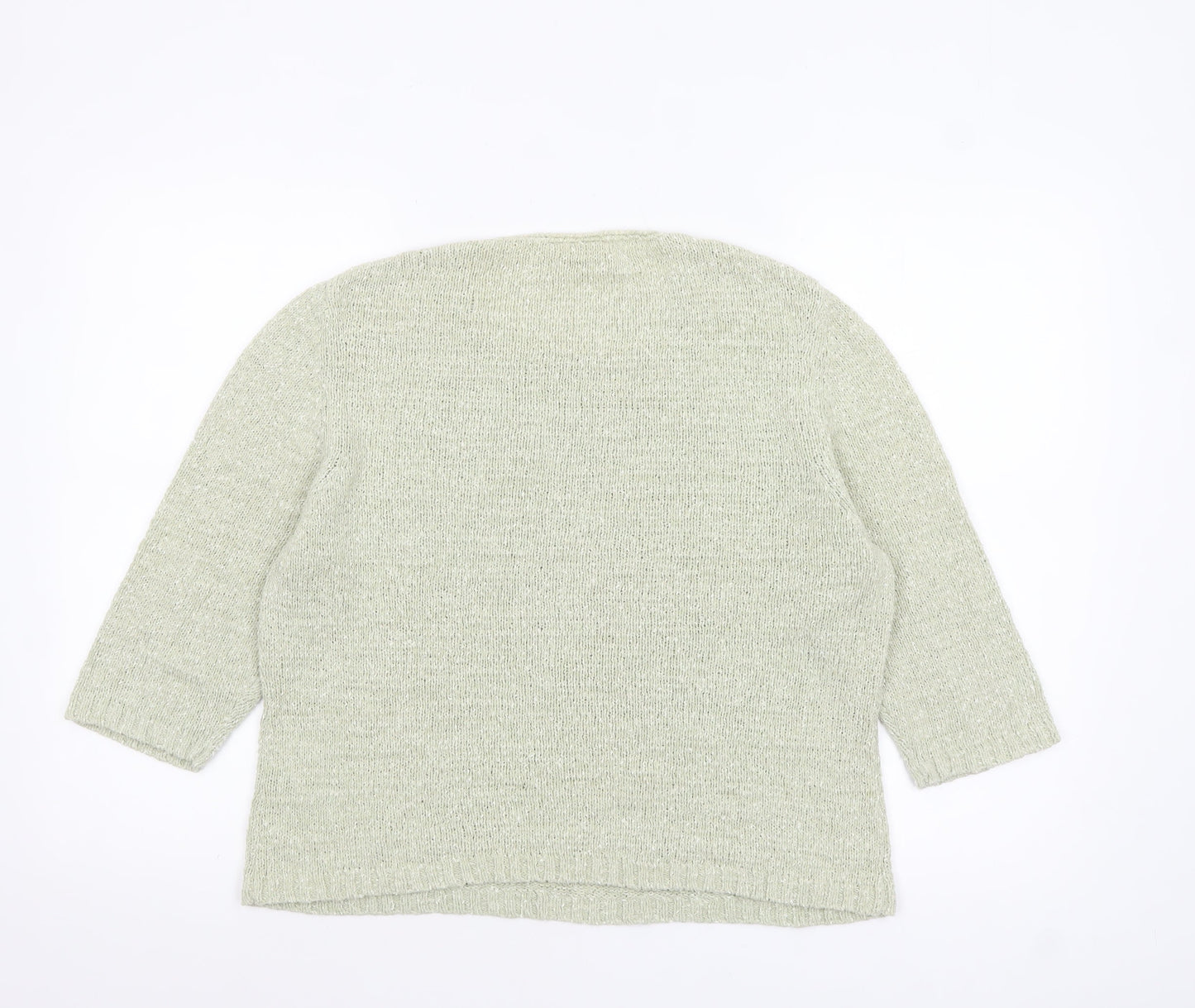 Womens UK Size 12 Eastex Beige Pullover Jumper