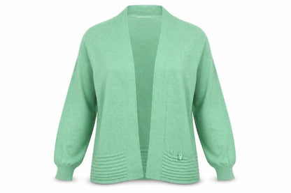 Womens UK Size M Wallis Green Cardigan Jumper