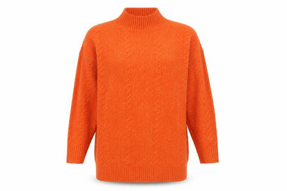 Womens UK Size 12 TU Orange Pullover Jumper