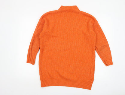 Womens UK Size 12 TU Orange Pullover Jumper