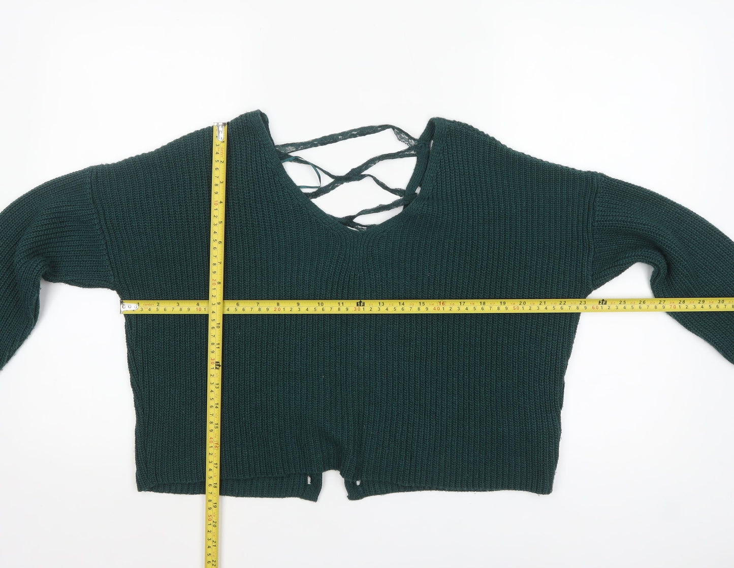 Womens UK Size 8 Miss Selfridge Green Pullover Jumper