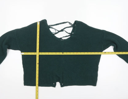 Womens UK Size 8 Miss Selfridge Green Pullover Jumper