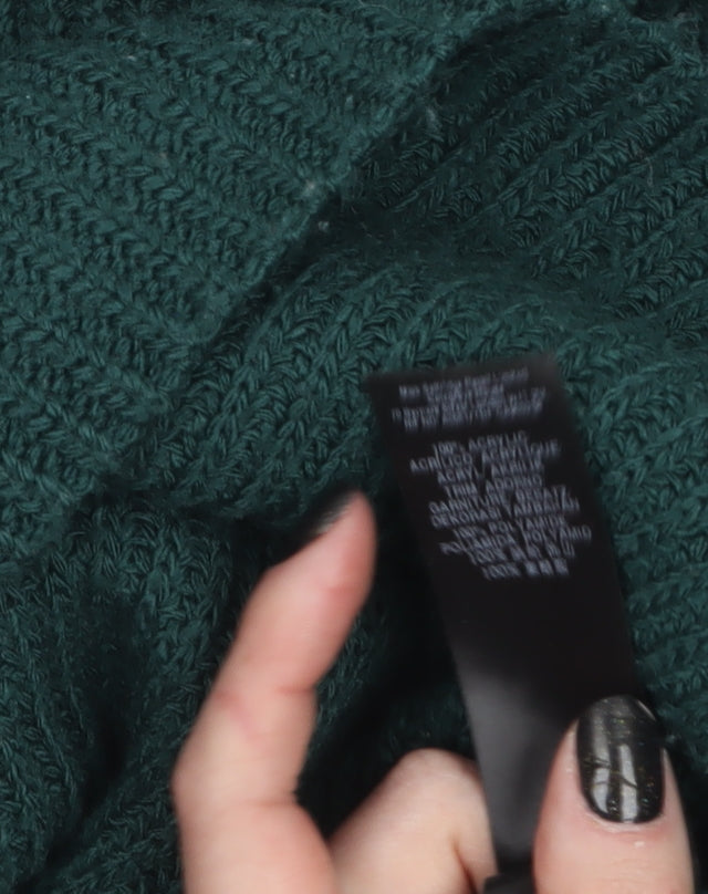 Womens UK Size 8 Miss Selfridge Green Pullover Jumper