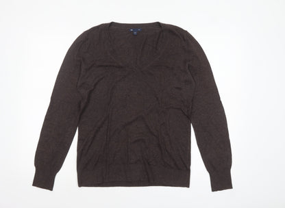 Womens UK Size M Gap Brown Pullover Jumper