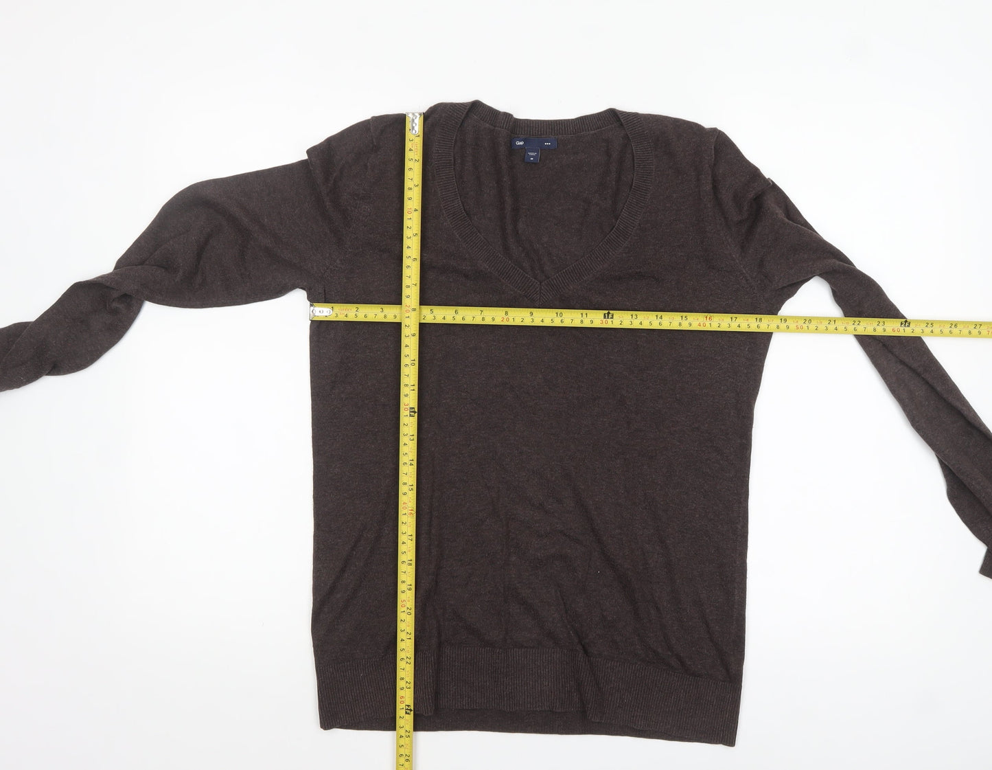 Womens UK Size M Gap Brown Pullover Jumper