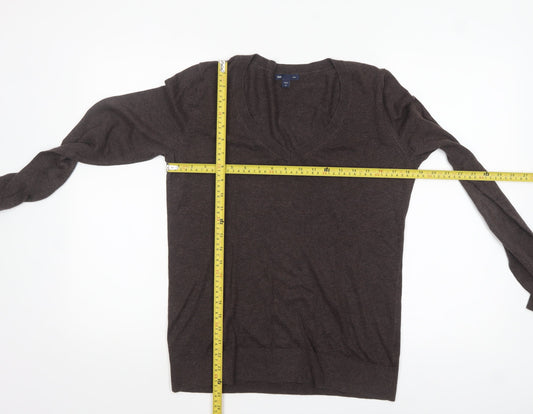 Womens UK Size M Gap Brown Pullover Jumper