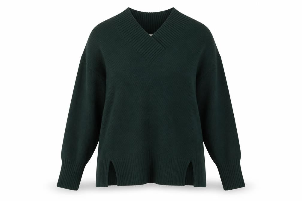 Womens UK Size M River Island Green Pullover Jumper