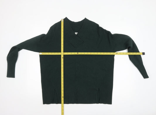 Womens UK Size M River Island Green Pullover Jumper