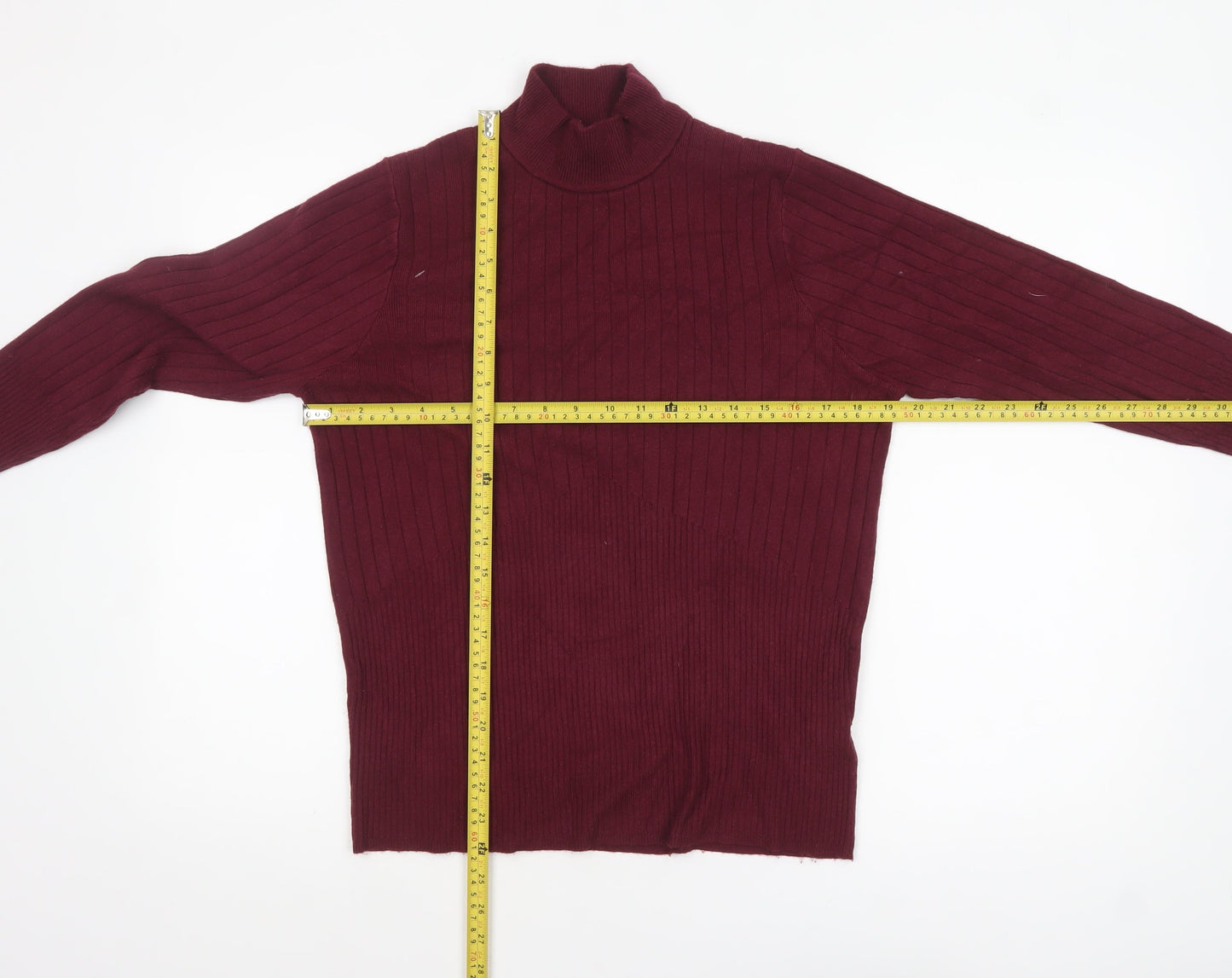Womens UK Size 18 Marks and Spencer Red Pullover Jumper