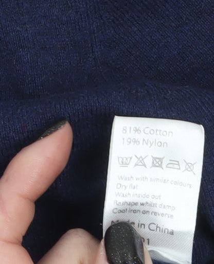 Womens UK Size 12 John Lewis Blue Pullover Jumper