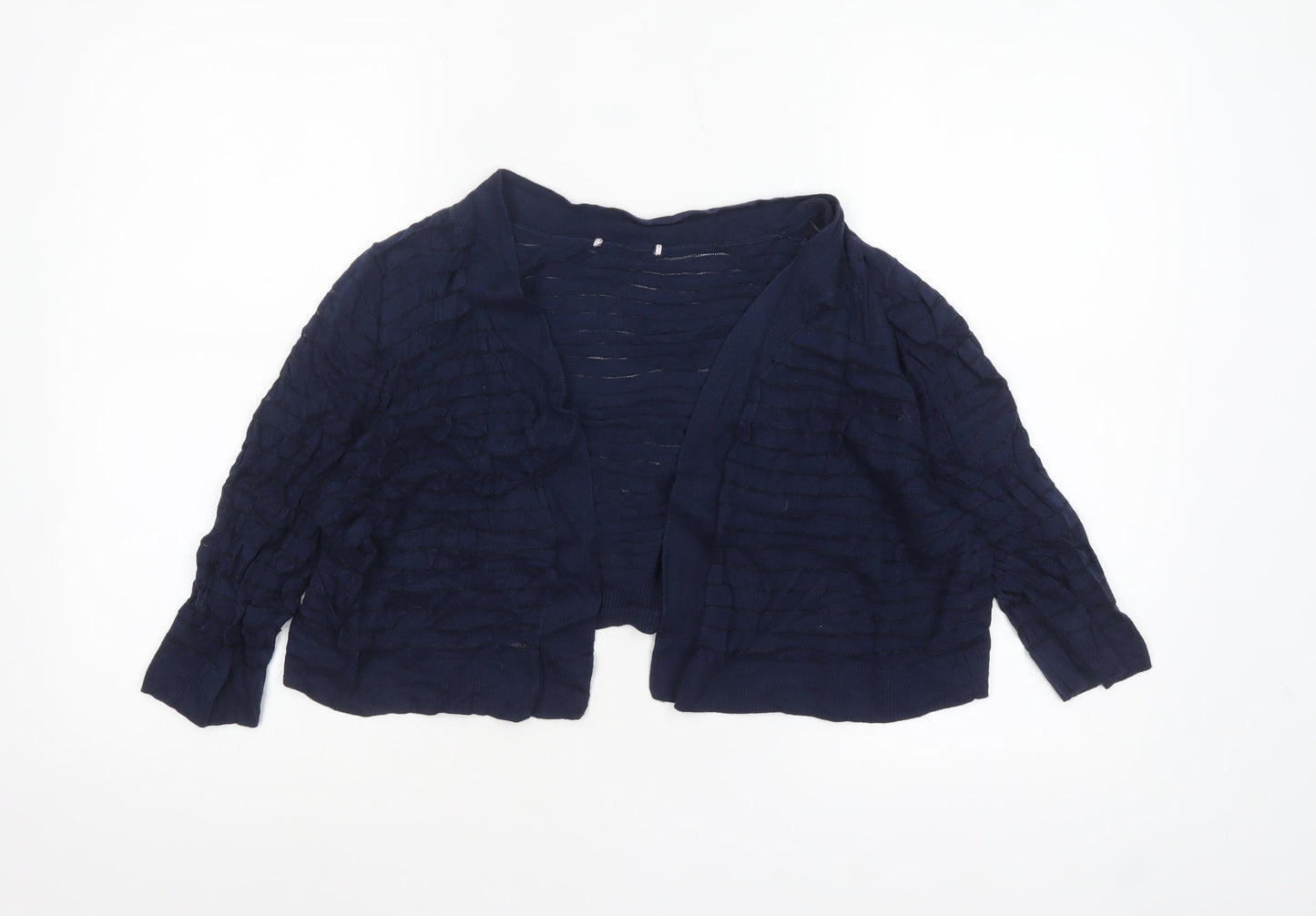 Womens UK Size 16 TU Blue Cardigan Jumper