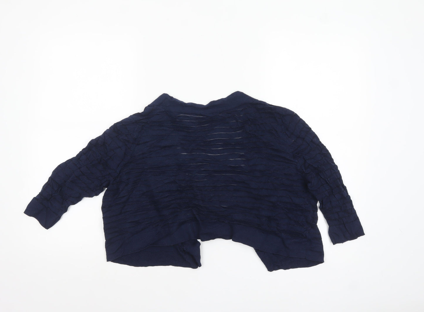 Womens UK Size 16 TU Blue Cardigan Jumper