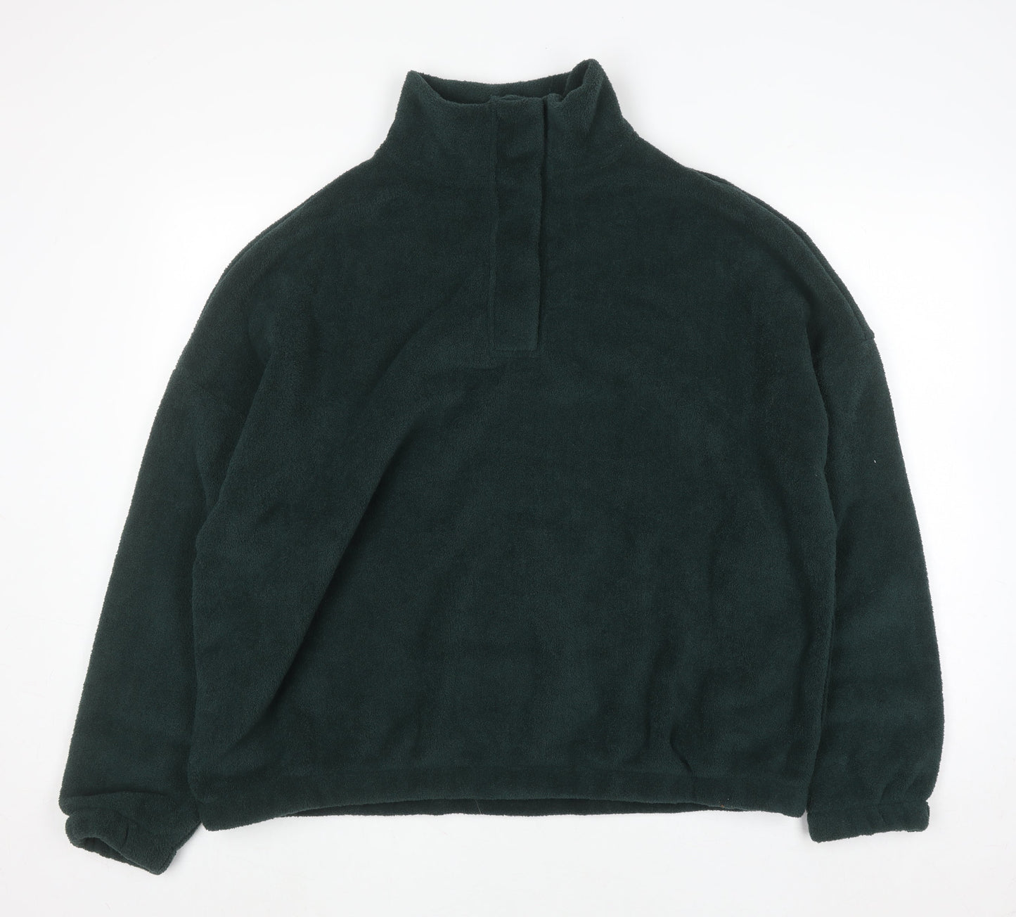 Womens UK Size M ASOS Design Green Pullover Sweatshirt