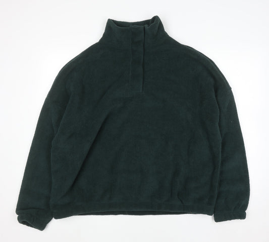 Womens UK Size M ASOS Design Green Pullover Sweatshirt