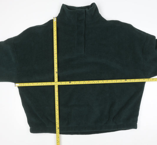 Womens UK Size M ASOS Design Green Pullover Sweatshirt