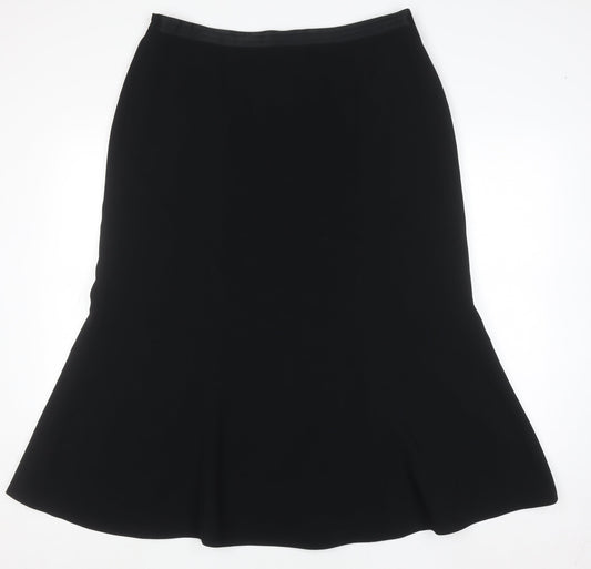 Womens UK Size 18 Jacques Vert Trumpet Satin Skirt