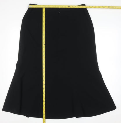 Womens UK Size 18 Jacques Vert Trumpet Satin Skirt