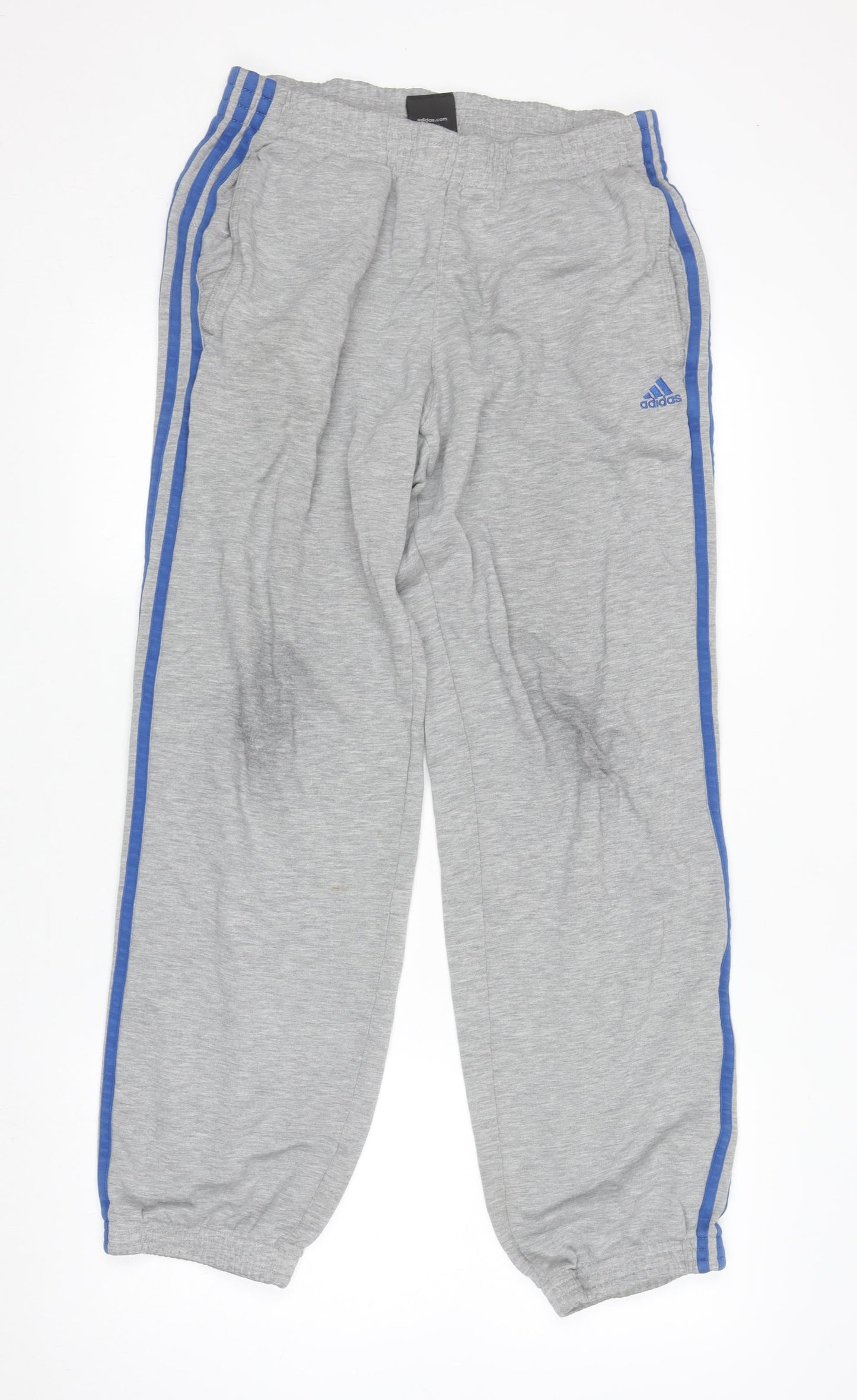 Adidas Men's Grey Track Pants M Performance Essentials