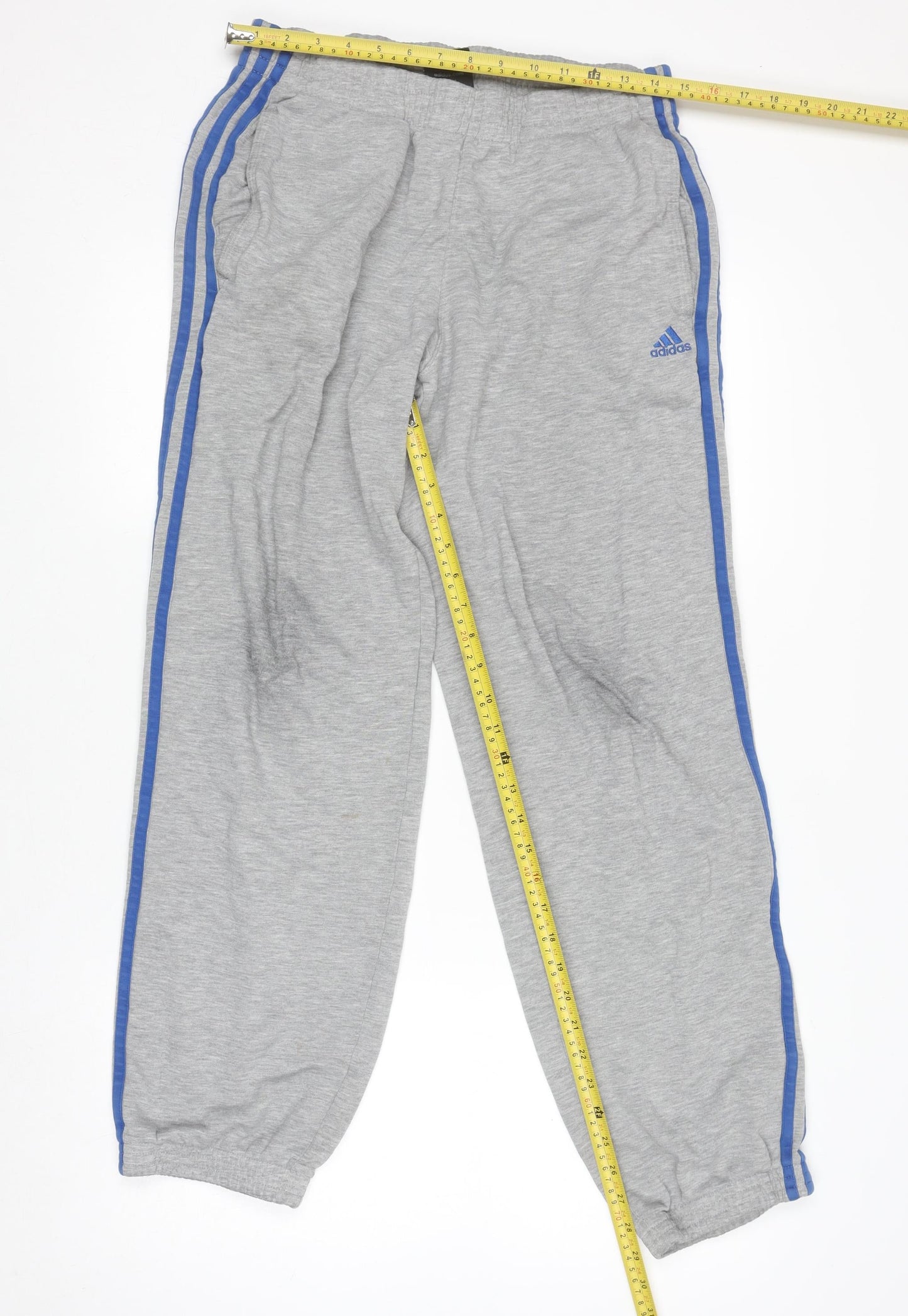 Adidas Men's Grey Track Pants M Performance Essentials