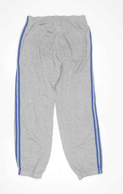 Adidas Men's Grey Track Pants M Performance Essentials