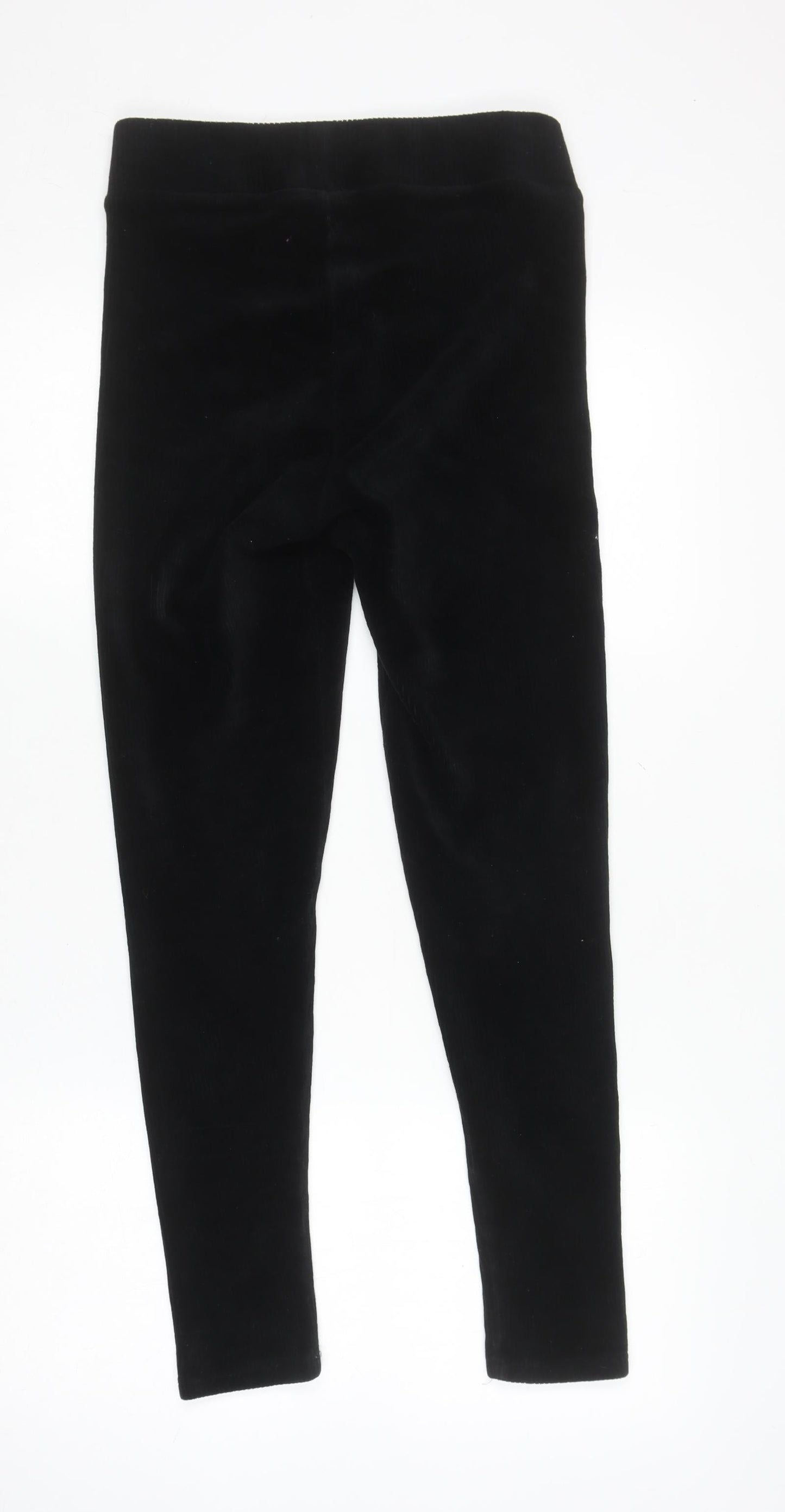Womens UK Size 8 Nutmeg Slim Fit Leggings Black Trousers