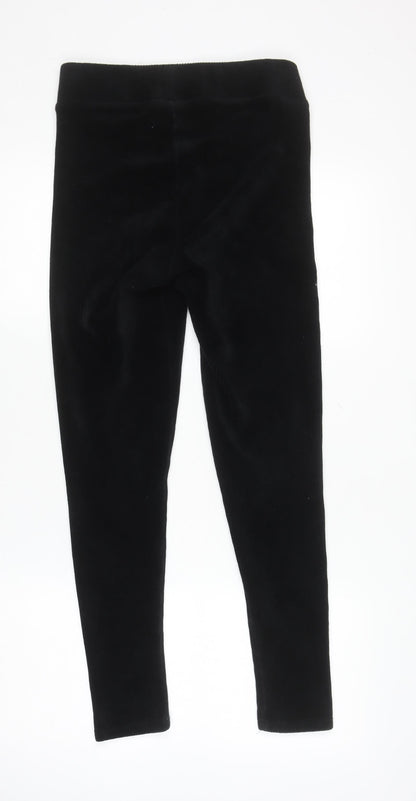 Womens UK Size 8 Nutmeg Slim Fit Leggings Black Trousers