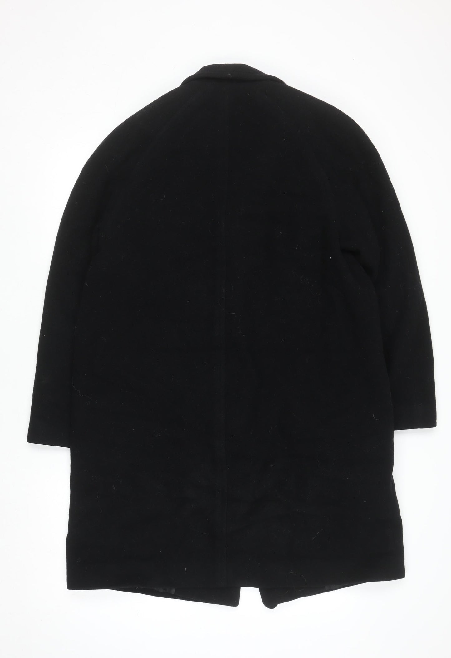 Womens UK Size 12 Eastex Black Overcoat