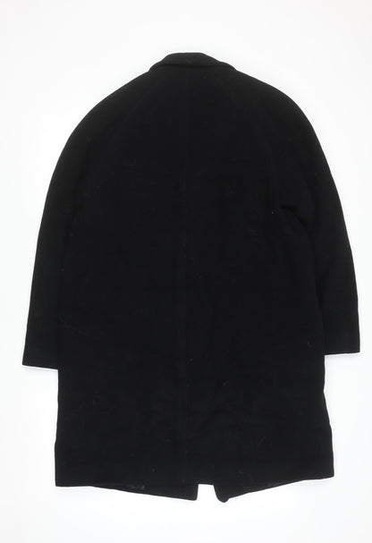 Womens UK Size 12 Eastex Black Overcoat