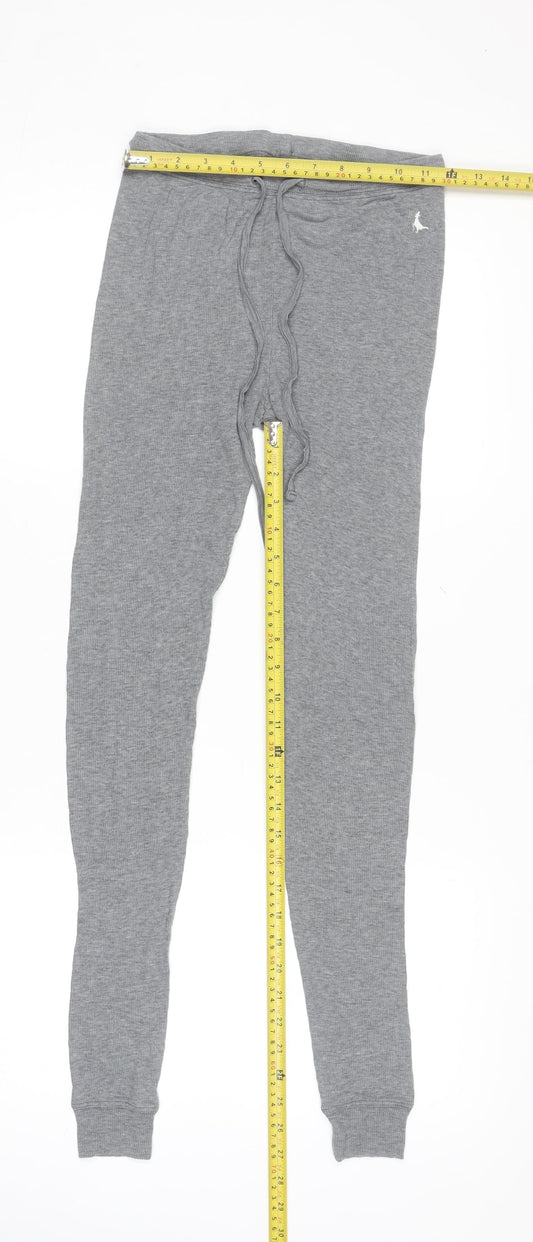 Womens UK Size 6 Jack Wills Slim Fit Jogger Grey Trousers