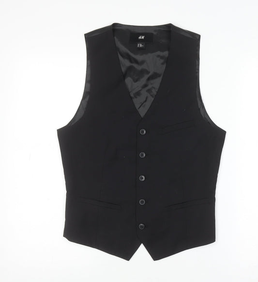Mens UK Size 34 H&M Black Classic