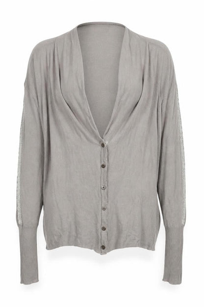 Womens UK Size L Firetrap Beige Cardigan Jumper