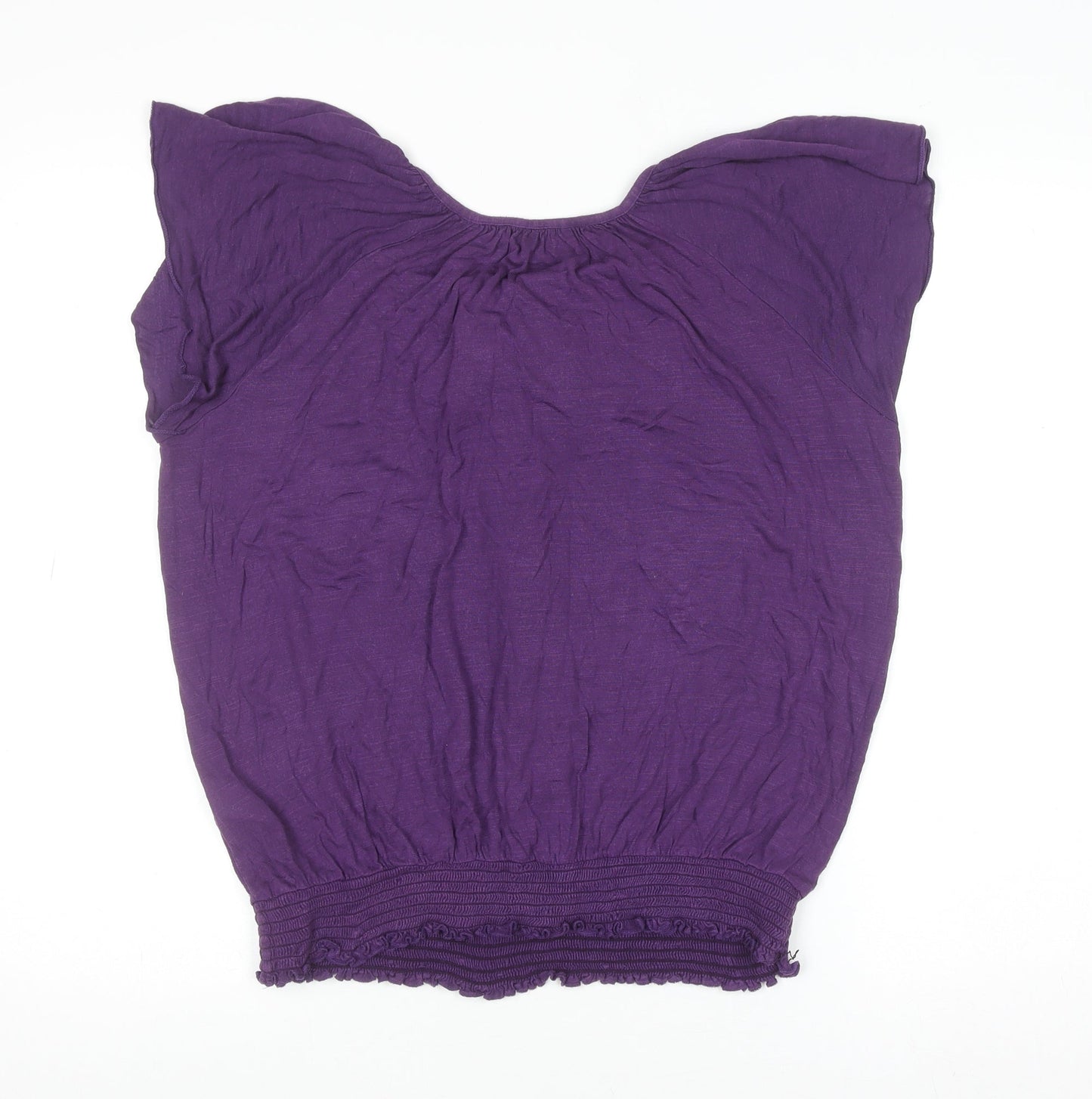 Womens UK Size 16 Wallis Purple Tunic Blouse