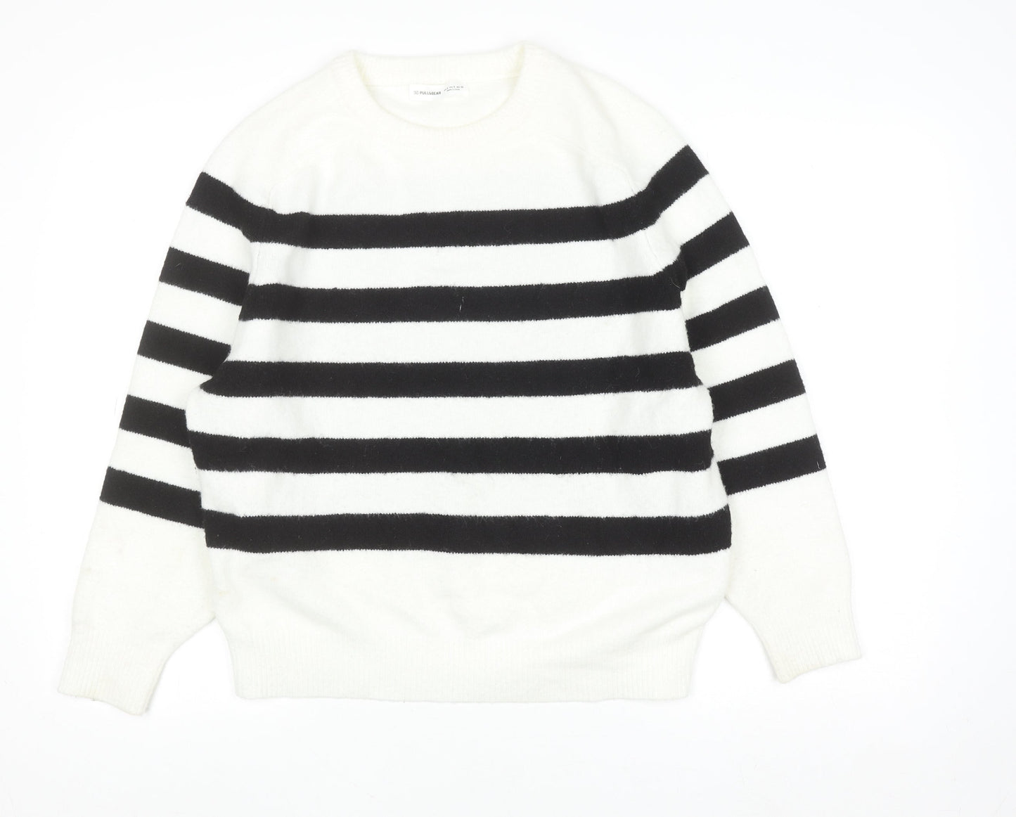 Womens UK Size 8 Pull&Bear Multicoloured Pullover Jumper