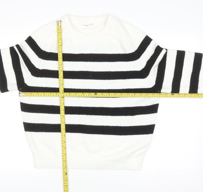 Womens UK Size 8 Pull&Bear Multicoloured Pullover Jumper