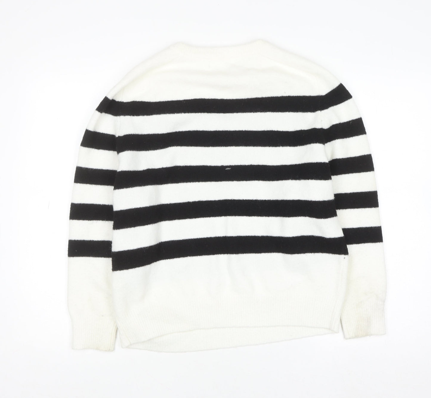 Womens UK Size 8 Pull&Bear Multicoloured Pullover Jumper