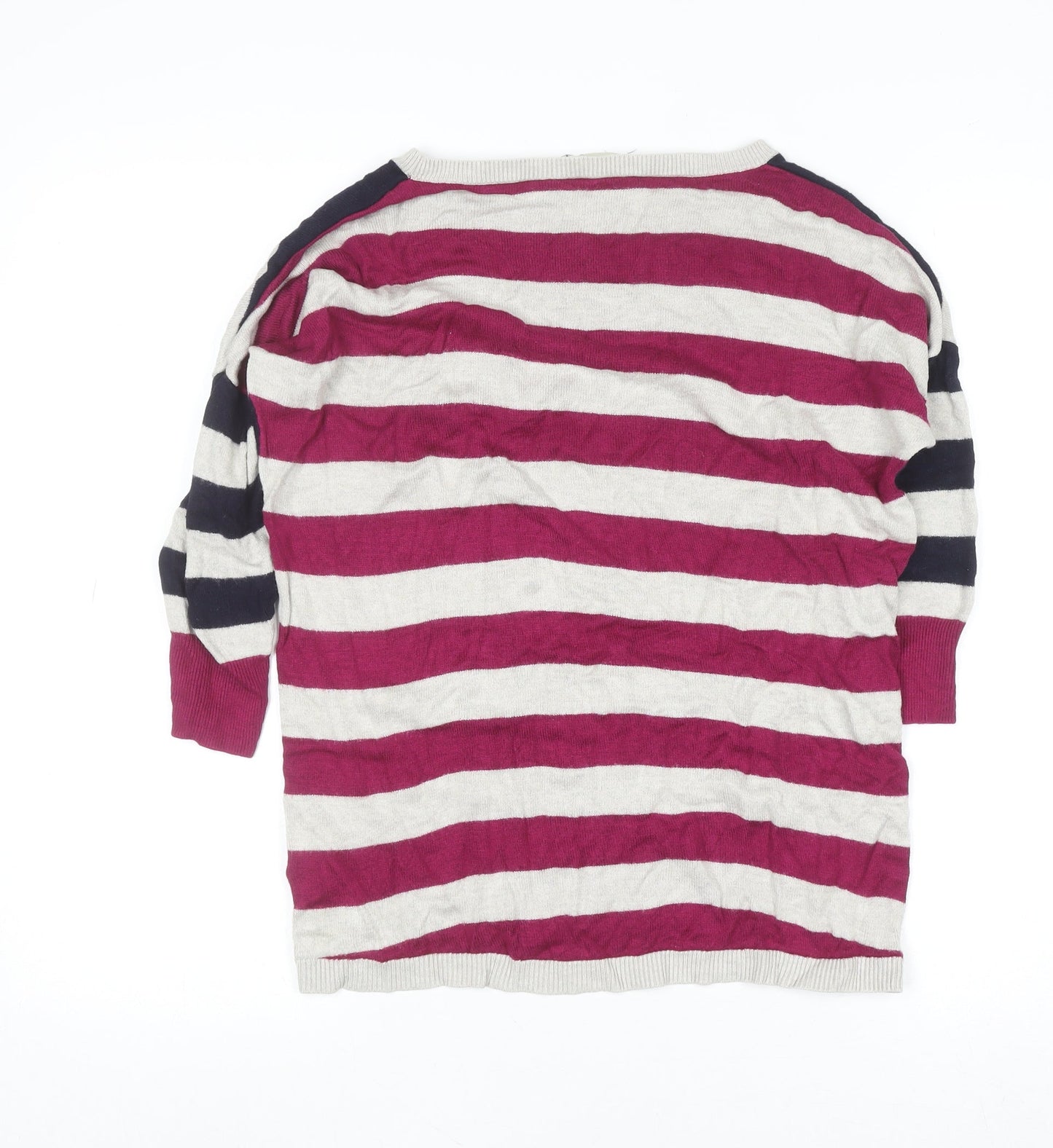 Womens UK Size S Oasis Multicoloured Pullover Jumper