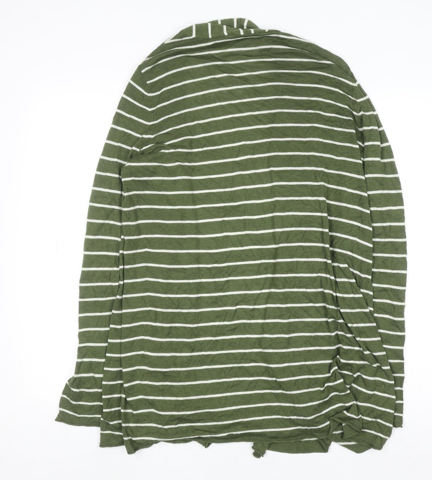 Womens UK Size 14 Mauvette Green Cardigan Jumper