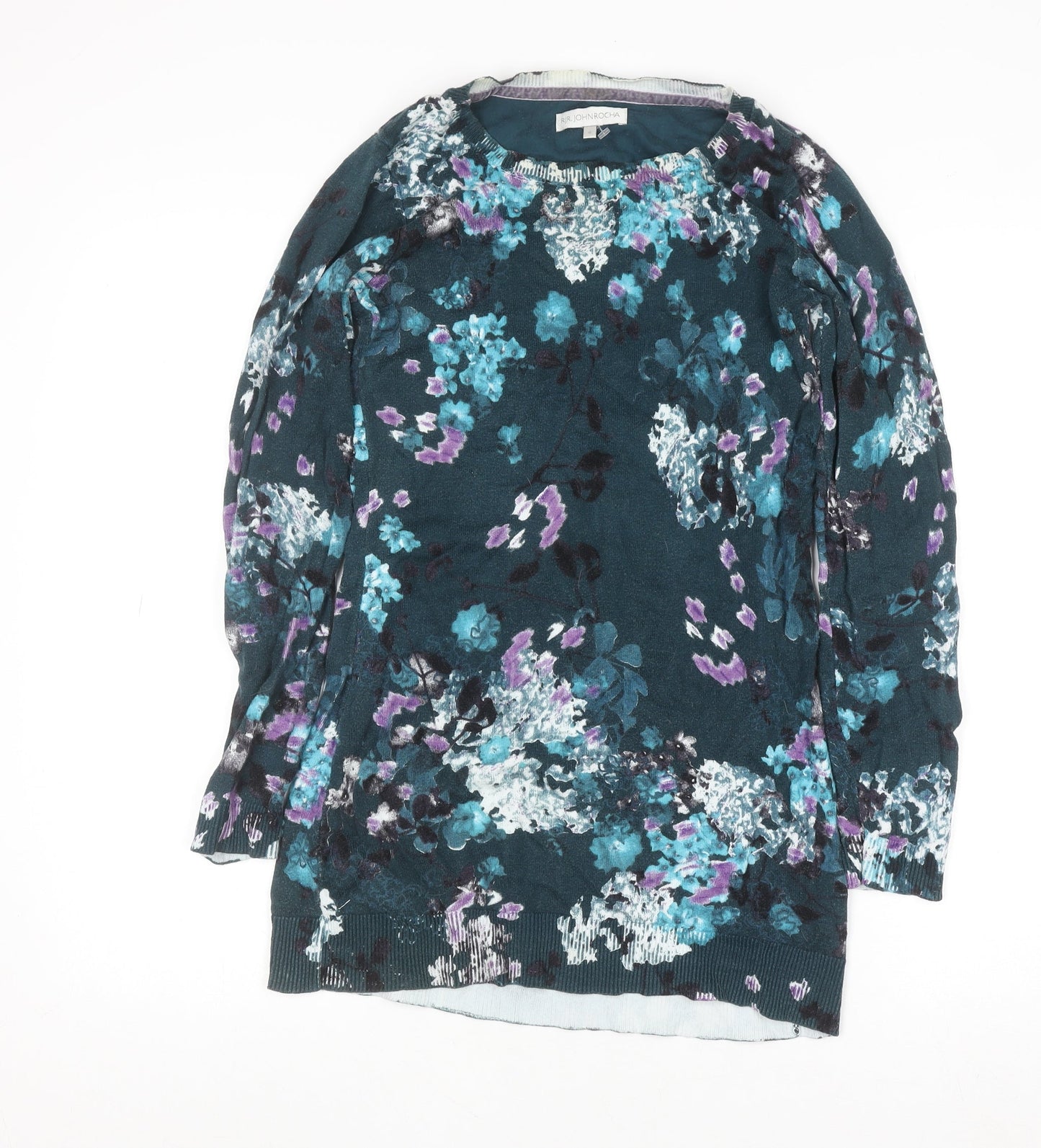 Womens UK Size 8 RJR John Rocha Multicoloured Pullover Jumper