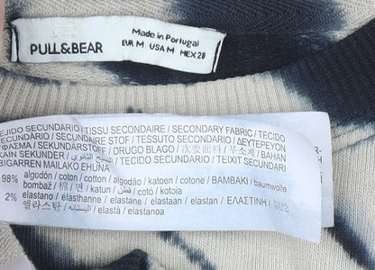 Womens UK Size 12 Pull & Bear Beige Pullover Jumper