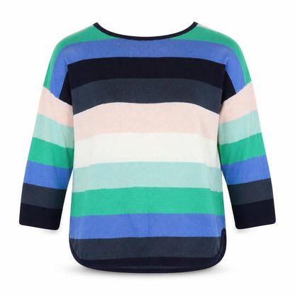 Phase Eight Women's Multicoloured Striped Knit Jumper Size S