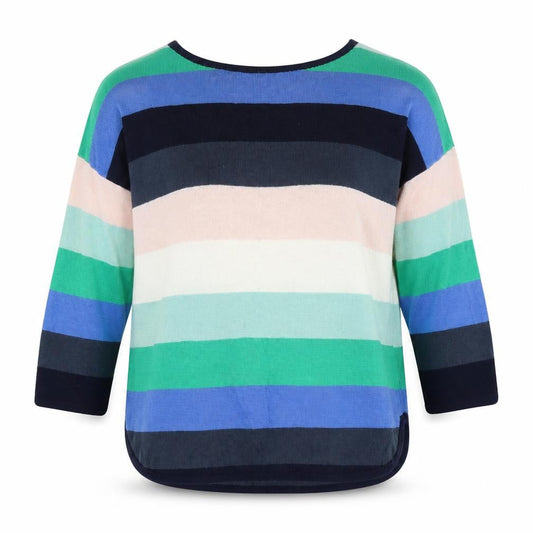 Phase Eight Women's Multicoloured Striped Knit Jumper Size S