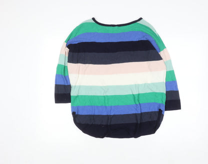 Phase Eight Women's Multicoloured Striped Knit Jumper Size S