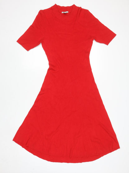 Womens UK Size L H&M Fit & Flare Dress