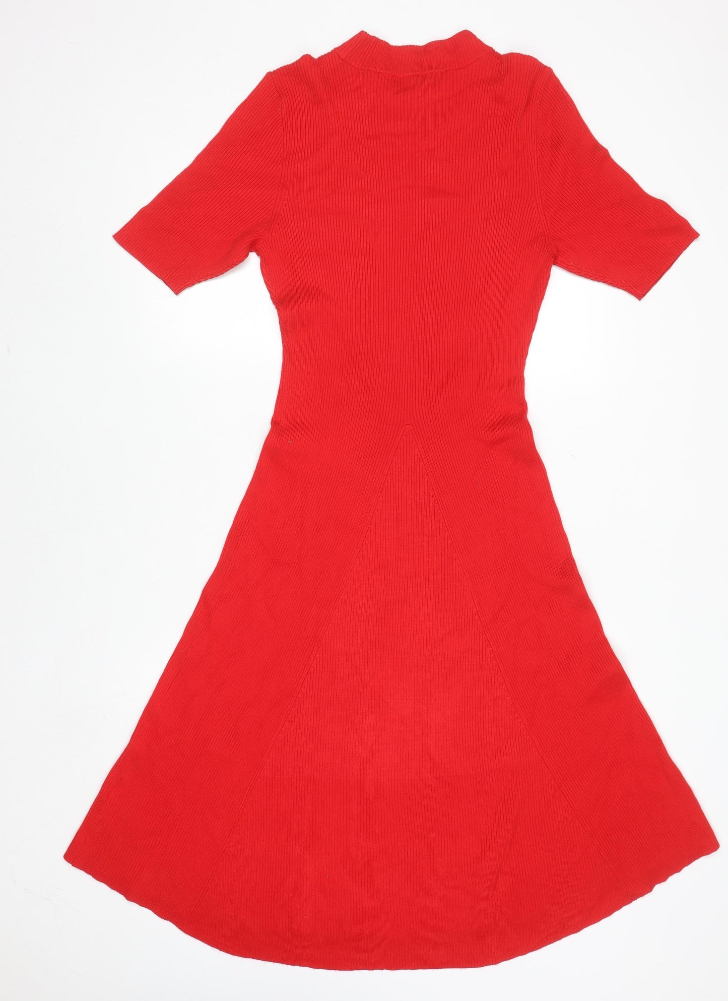 Womens UK Size L H&M Fit & Flare Dress