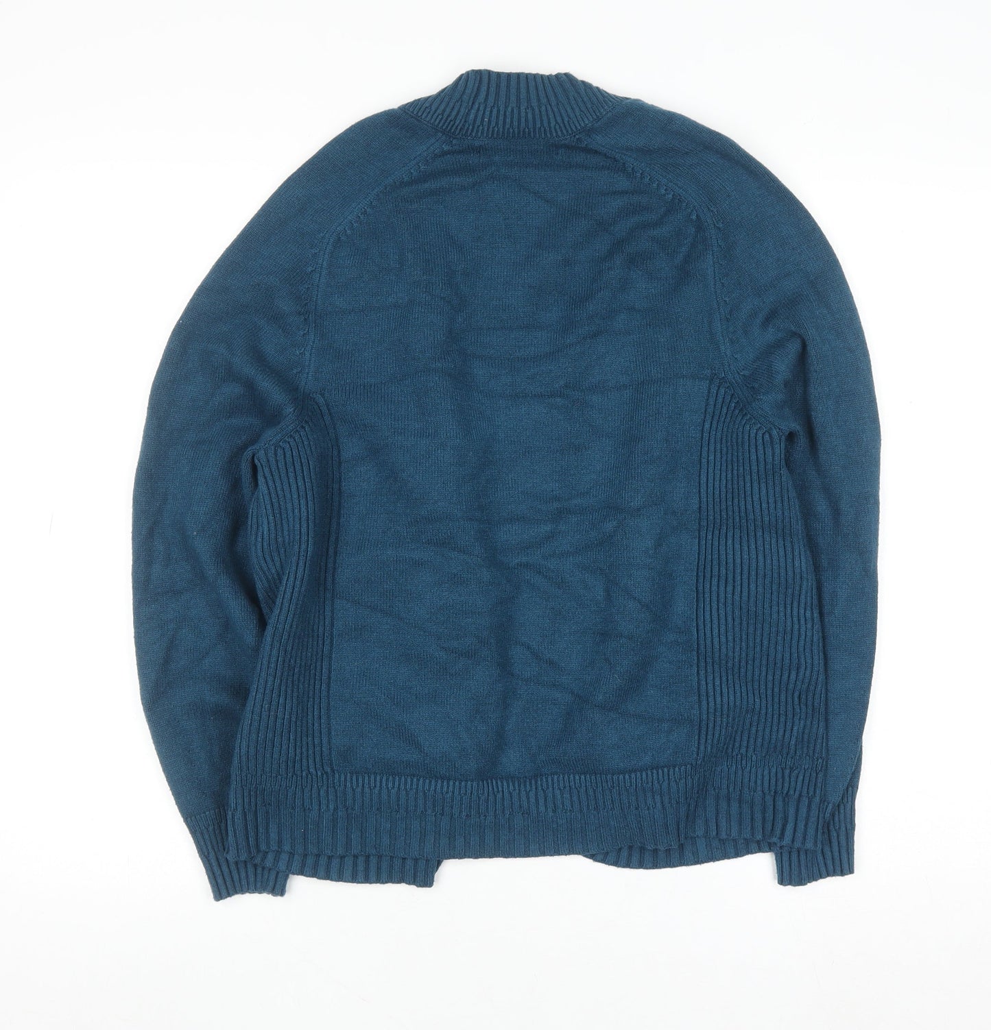 Womens UK Size S NEXT Blue Cardigan Jumper