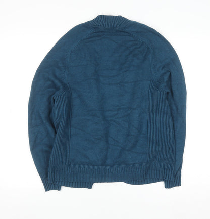 Womens UK Size S NEXT Blue Cardigan Jumper