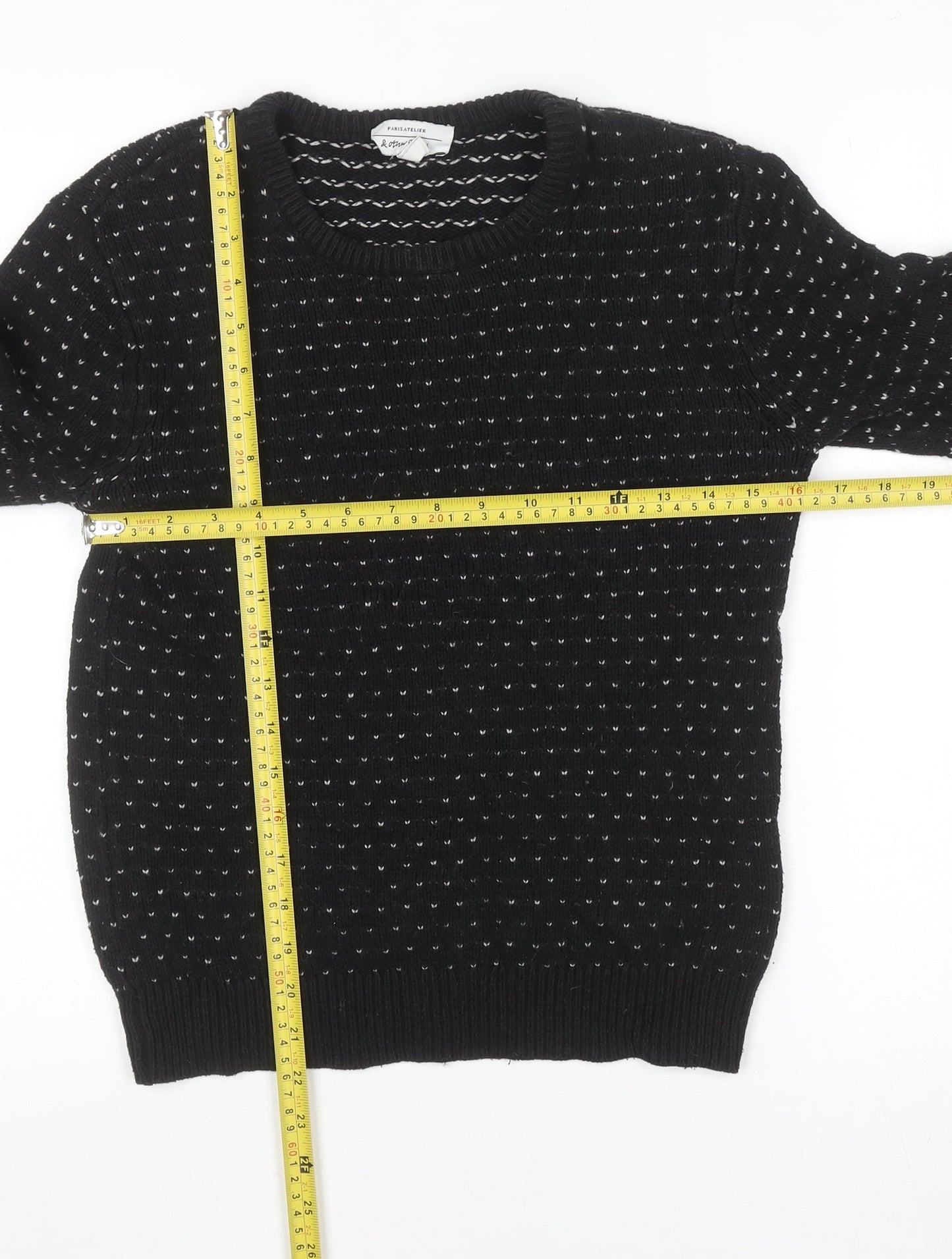 Womens UK Size XS & Other Stories Black Pullover Jumper